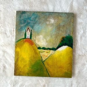 Janet Weed Beaver 1/3 Tuscan Trio Southern Living Painted Sign